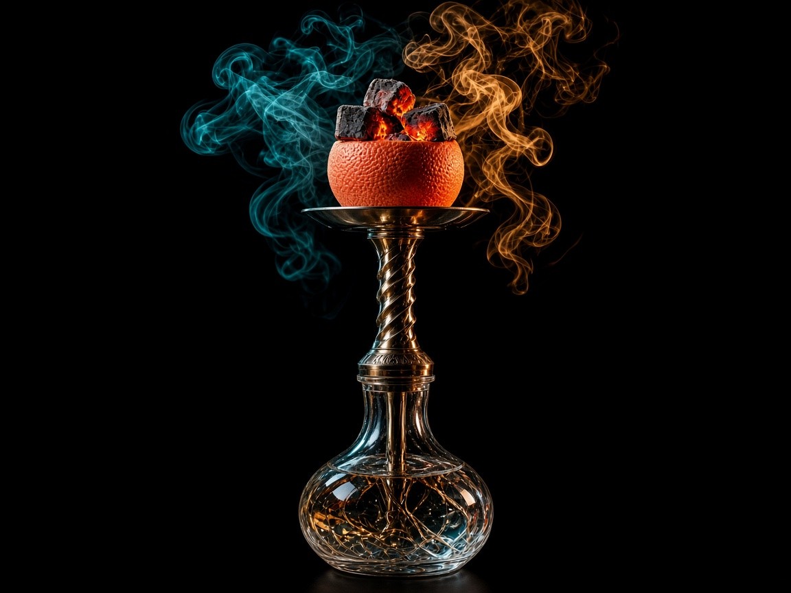 Кальян на фруктовой чаше в Otium Lounge